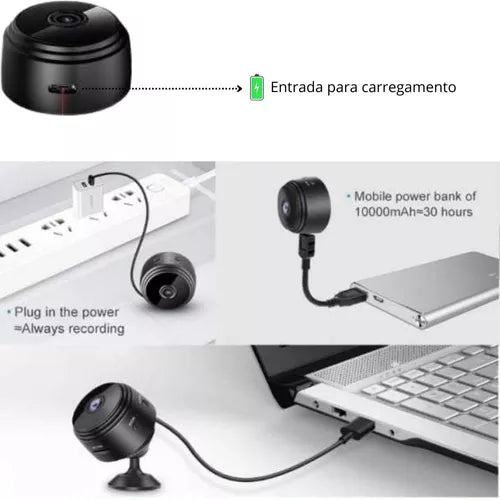 Camara Mini Espia Wifi de seguridad